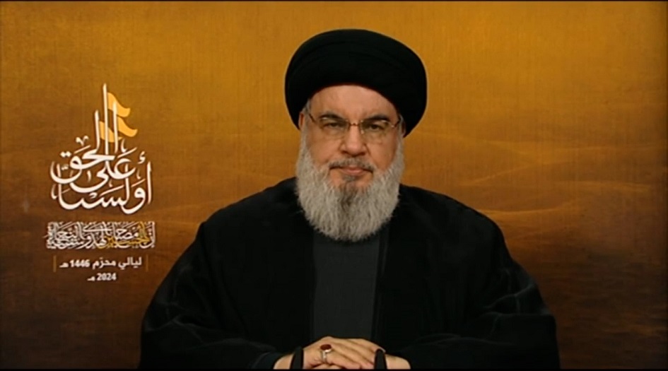 السيد حسن نصر الله:  مسؤوليتنا نصرة الحق ولا نبالي بتداعيات نُصرتنا للحق