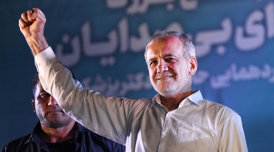 طهران تستعد لمراسم اداء   اليمين الدستورية للرئيس الايراني "مسعود بزشكيان"