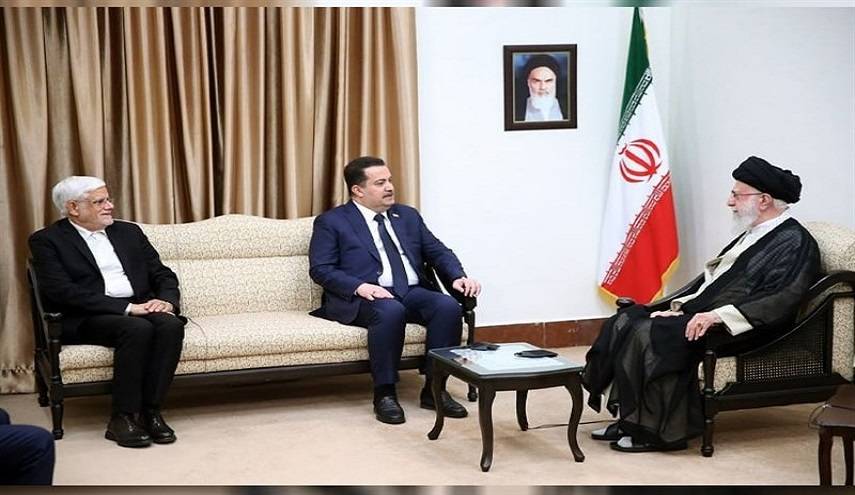 الإمام الخامنئي يستقبل رئيس وزراء العراق