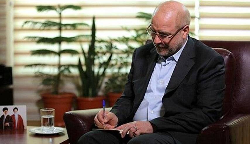 قاليباف يطالب مجلس الأمن باتخاذ إجراءات فورية لوقف جرائم الكيان الصهيوني