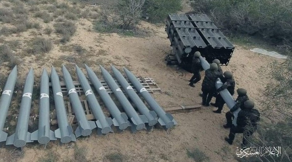 رداً على المجازر الصهيونية...  القسام تدك تل ابيب بصاروخين من   طراز M90"