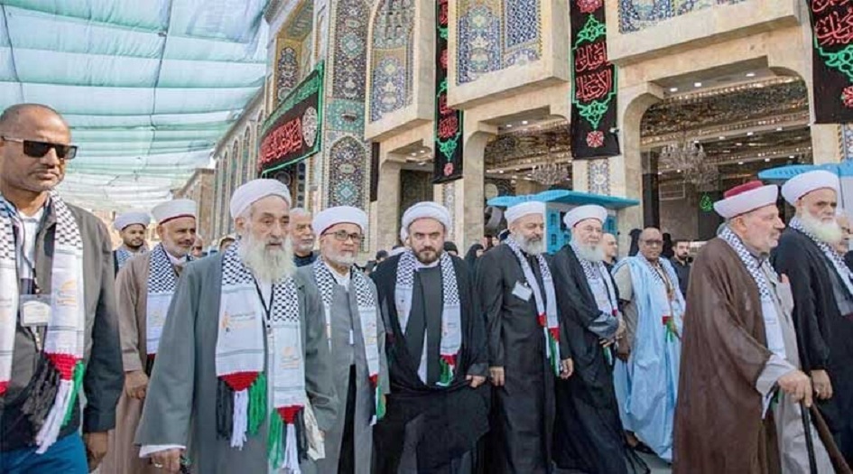  محور قضية ساخنه هذه الليلة... مؤتمر نداء الأقصى ... كربلاء تعانق غزة