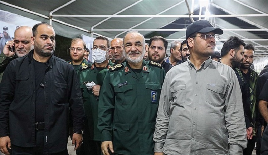  القائد العام للحرس الثوري يزور معبر مهران الحدودي مع العراق 