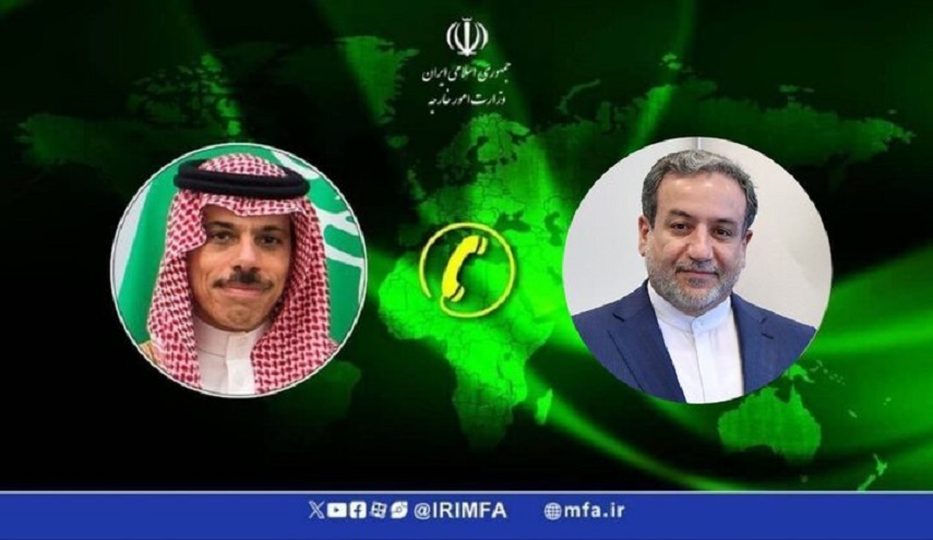 مباحثات هاتفية بين عراقجي ووزير الخارجية السعودي