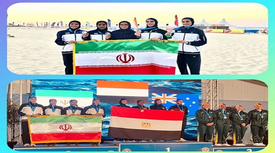 المنتخب الوطني الايراني للسيدات وصيف العالم في بطولة العالم للإنقاذ 