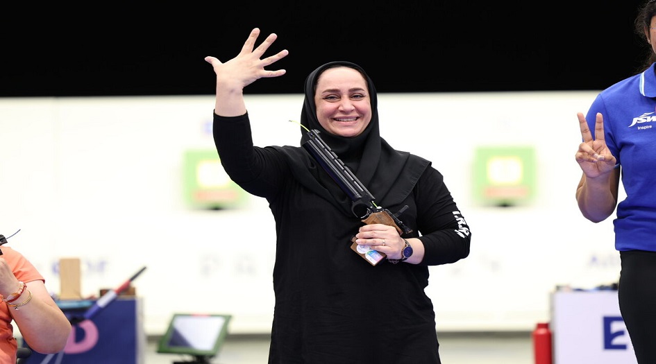 الرياضية الايرانية ساره جوانمردي تحرز اول ميدالية ذهبية  في بارالمبياد باريس 