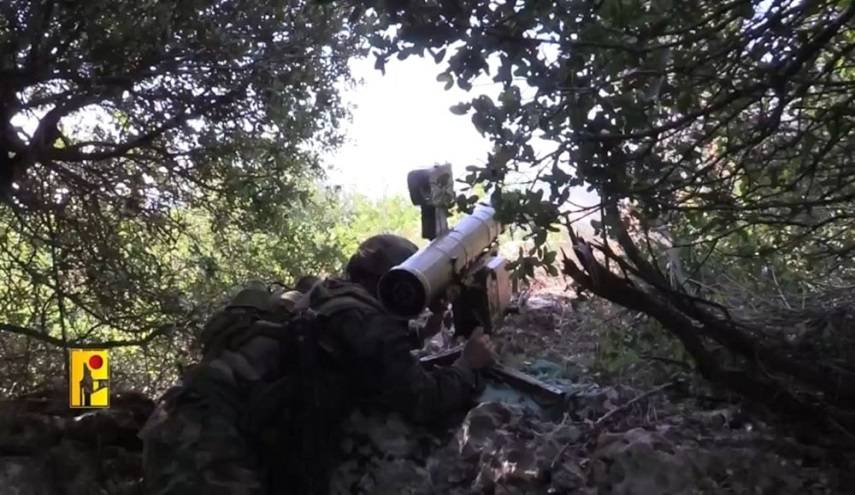  حزب الله يقصف المقر الاحتياطي للفيلق ‏الشمالي وقاعدة تمركز إحتياط فرقة الجليل في عميعاد 