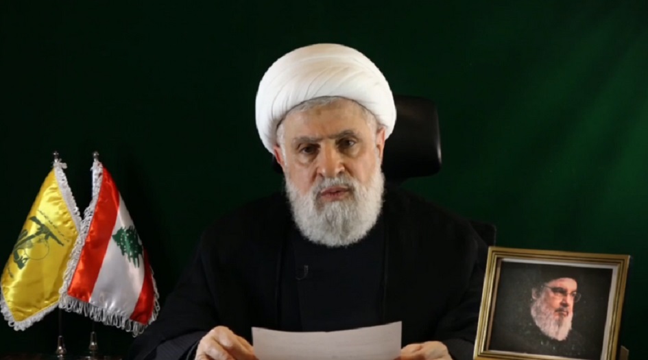 "الشيخ نعيم قاسم: حزب الله مستعد لمواجهة الكيان الصهيوني وتوسعه في المنطقة"