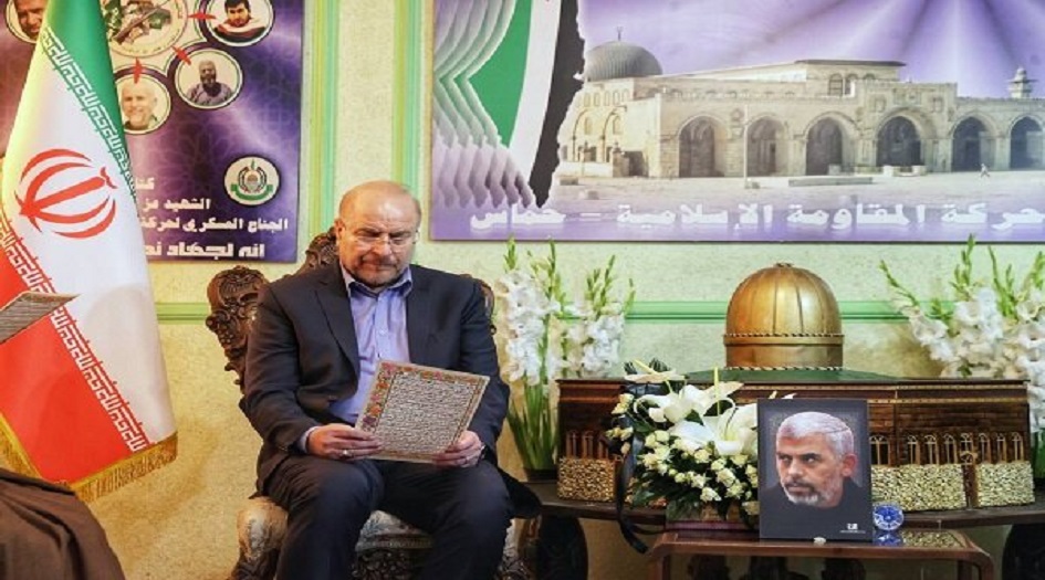 قاليباف : استشهاد السنوار عزز صمود المقاومة 