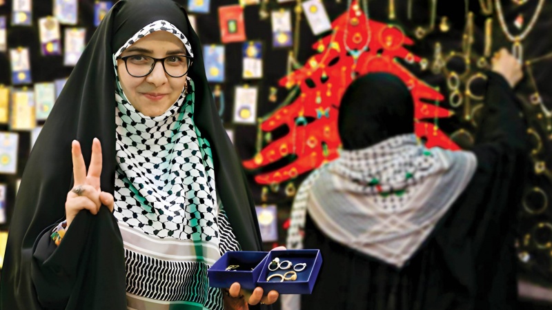  حملة واسعة النطاق للإيرانيين نصرة للشعبين اللبناني والفلسطيني 
