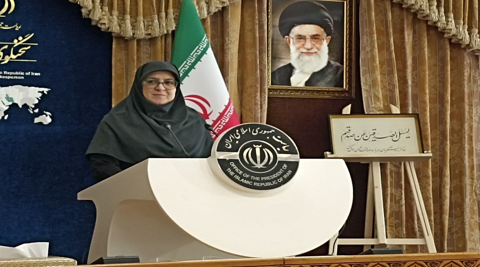 المتحدثة باسم الحكومة الايرانية تشيد بيقظة قوات الدفاع الجوي 