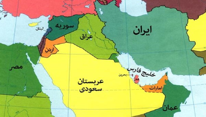 موقعيت جغرافيايي فلسطين