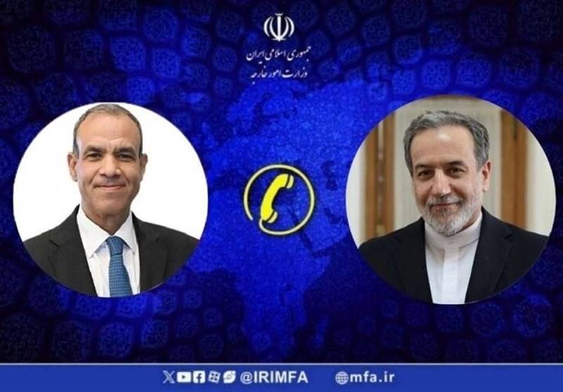 وزيرا خارجية ايران ومصر يؤكدان ضرورة وقف الجرائم الصهيونية في غزة ولبنان