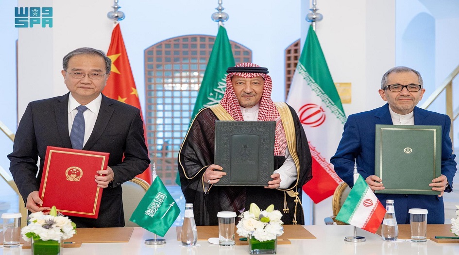  تعاون ايراني سعودي لاحلال السلام في المنطقة 