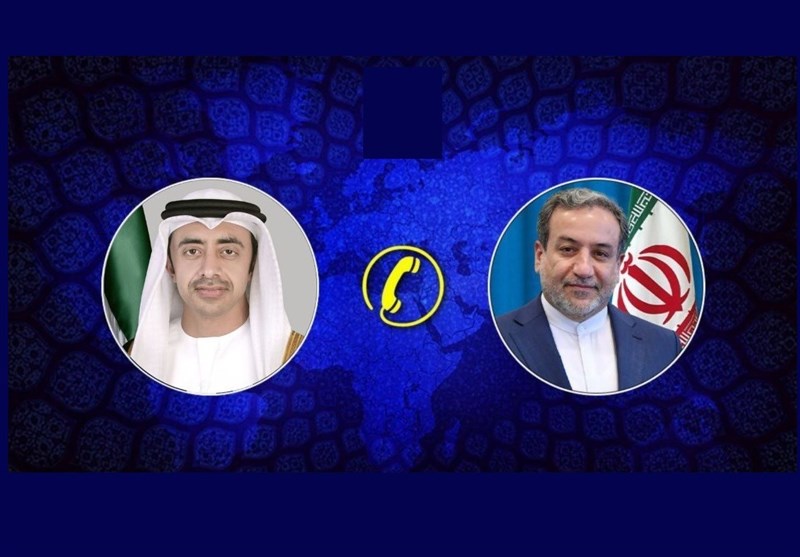 عراقجي وبن نهيان يبحثان هاتفيا اوضاع المنطقة وسوريا 
