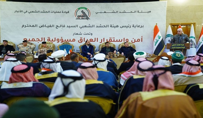 الحشد الشعبي.. فالح الفياض يحذر من مؤامرة على أمن محافظة الأنبار غربي العراق