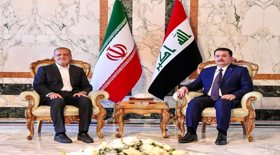الرئيس الايراني يستقبل رسميا رئيس الوزراء العراقي  