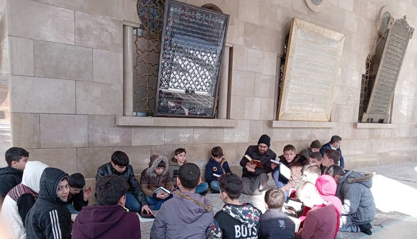 از سرگيري فعاليت‌هاي قرآني آستان قدس حسيني در حرم حضرت زينب (س) 
