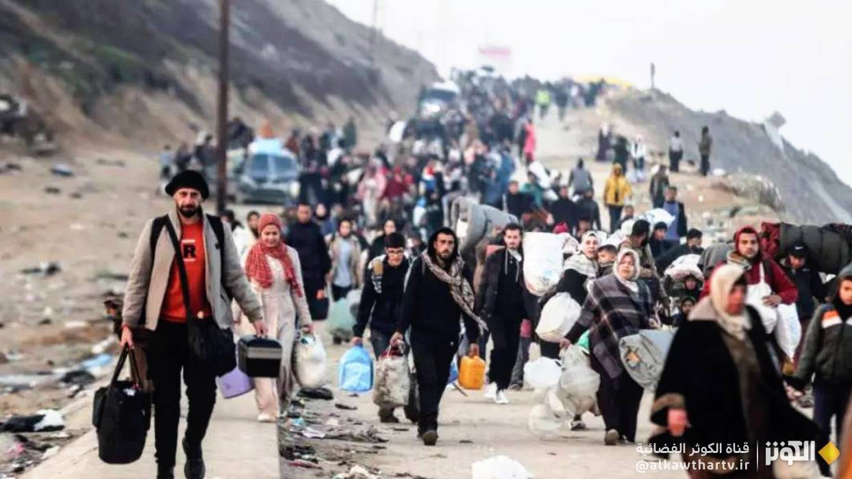 خلال الشهر الأخير .. نصف مليون نازح فلسطيني 