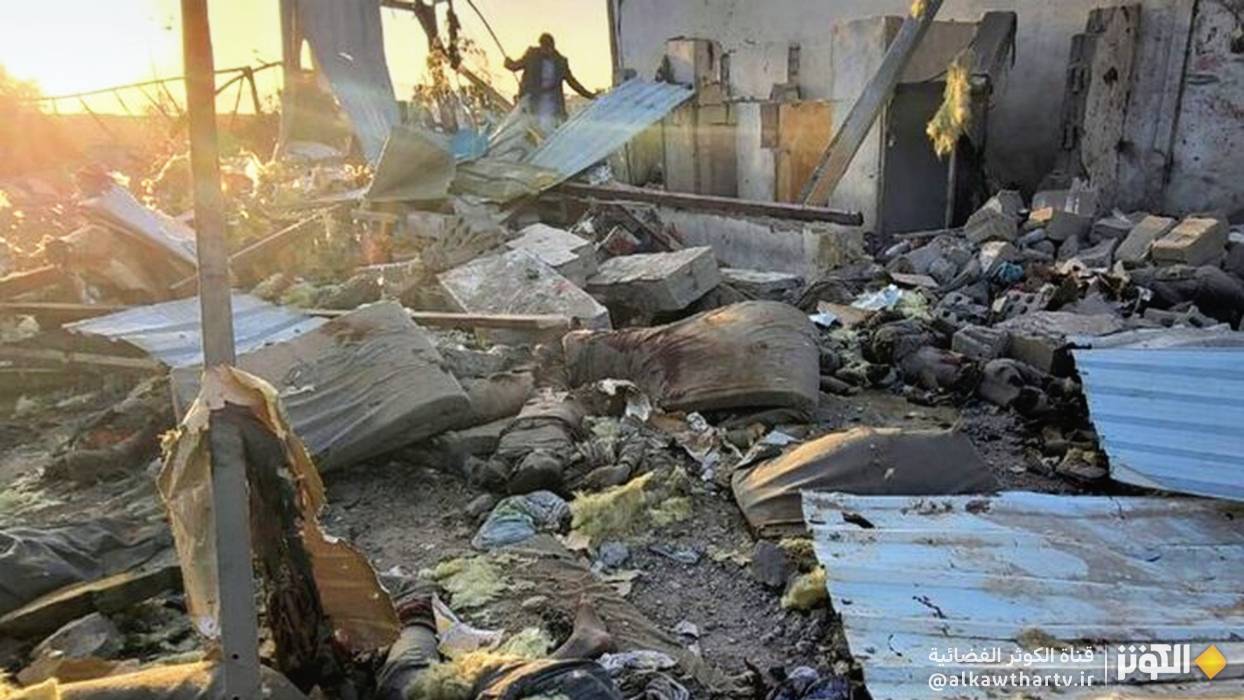 الداخلية اليمينة تدين بشدة  الجريمة البشعة التي ارتكبها العدوان الأمريكي