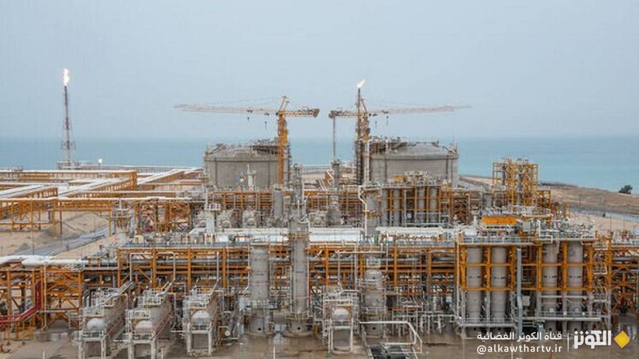 العدو الصهيوني يستهدف حقل بارس الجنوبي