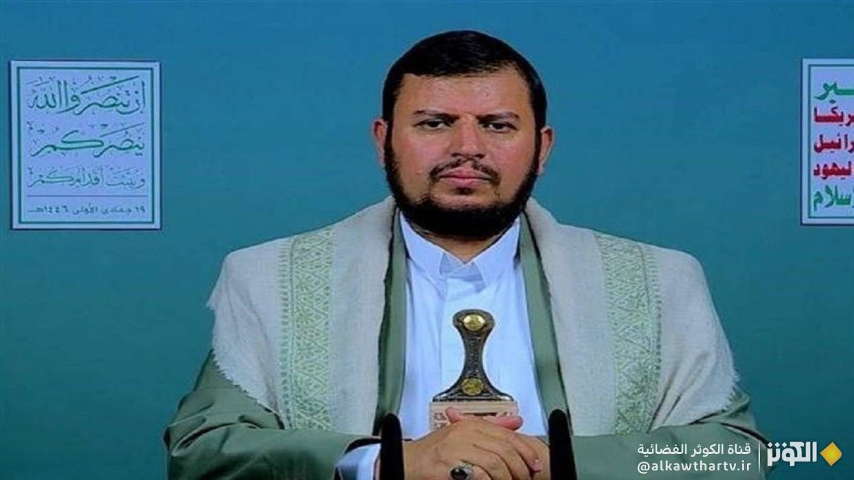  السيد الحوثي: أمريكا الطاغية المجرمة ترعى الصهاينة وتشاركهم في إبادة الفلسطينيين 