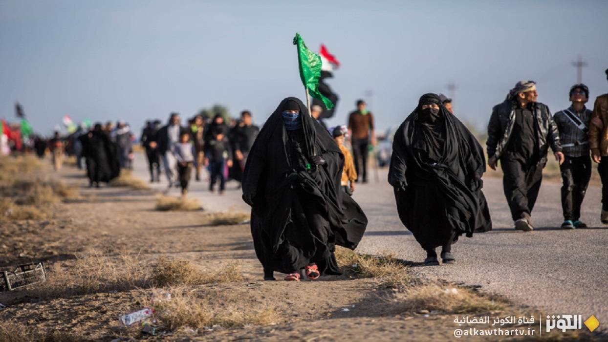 المرأة في مسيرة الأربعين