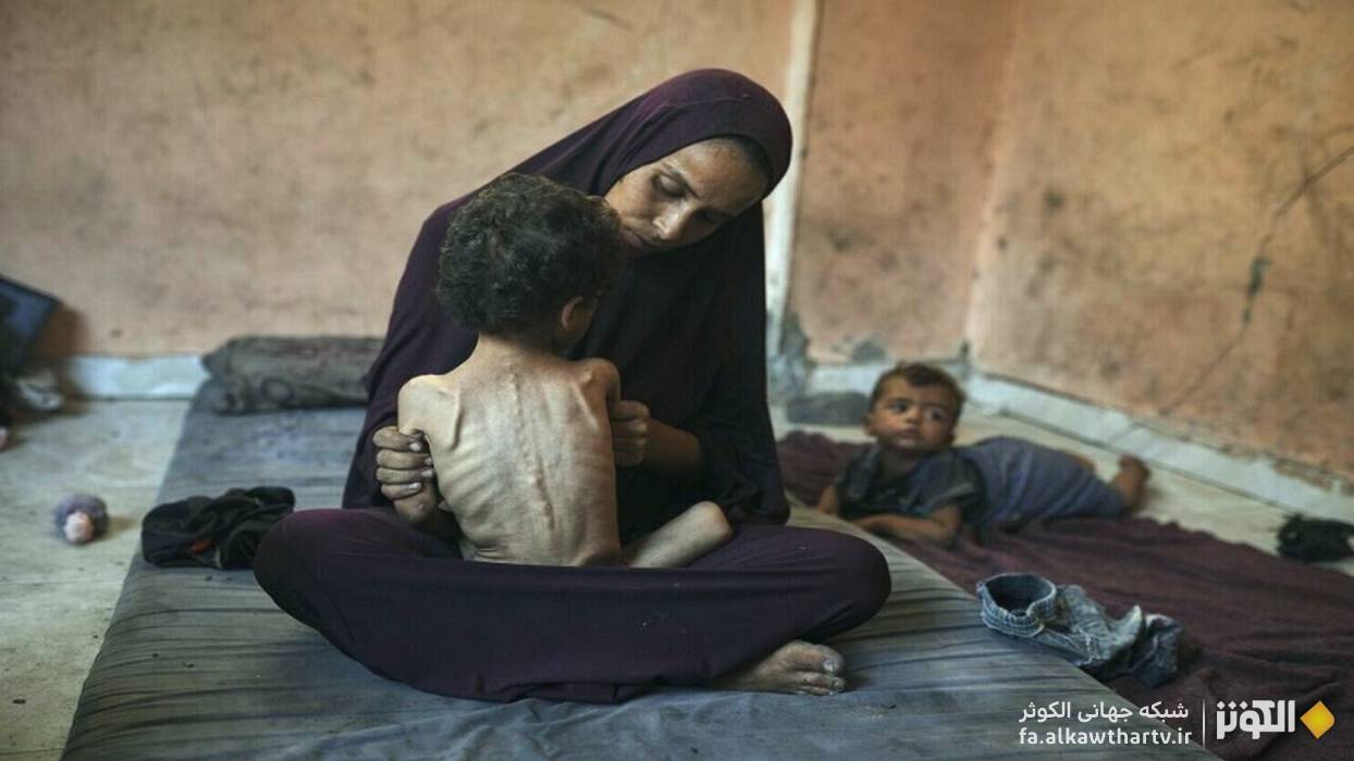 وضعيت وخيم جسمي كودكان و سالمندان غزه به دليل قحطي مداوم و بمباران