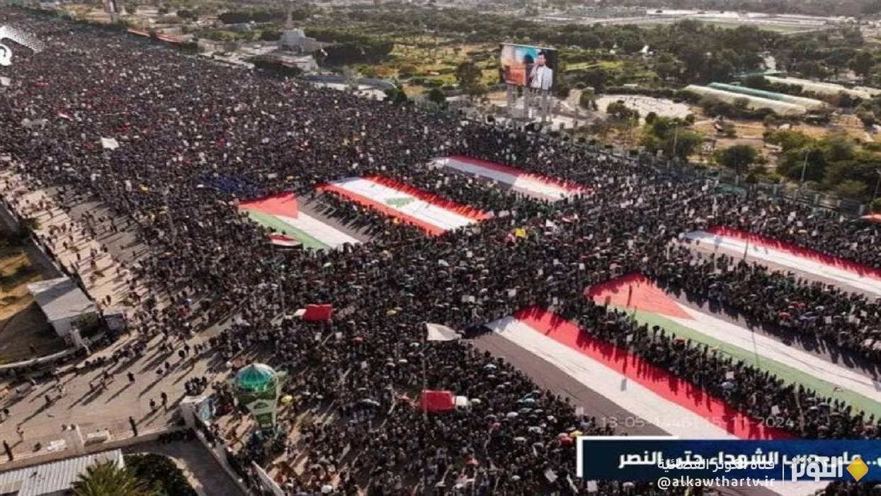  مسيرات حاشدة في اليمن لتأكيد الجهوزية والثبات في الوقوف مع غزة 