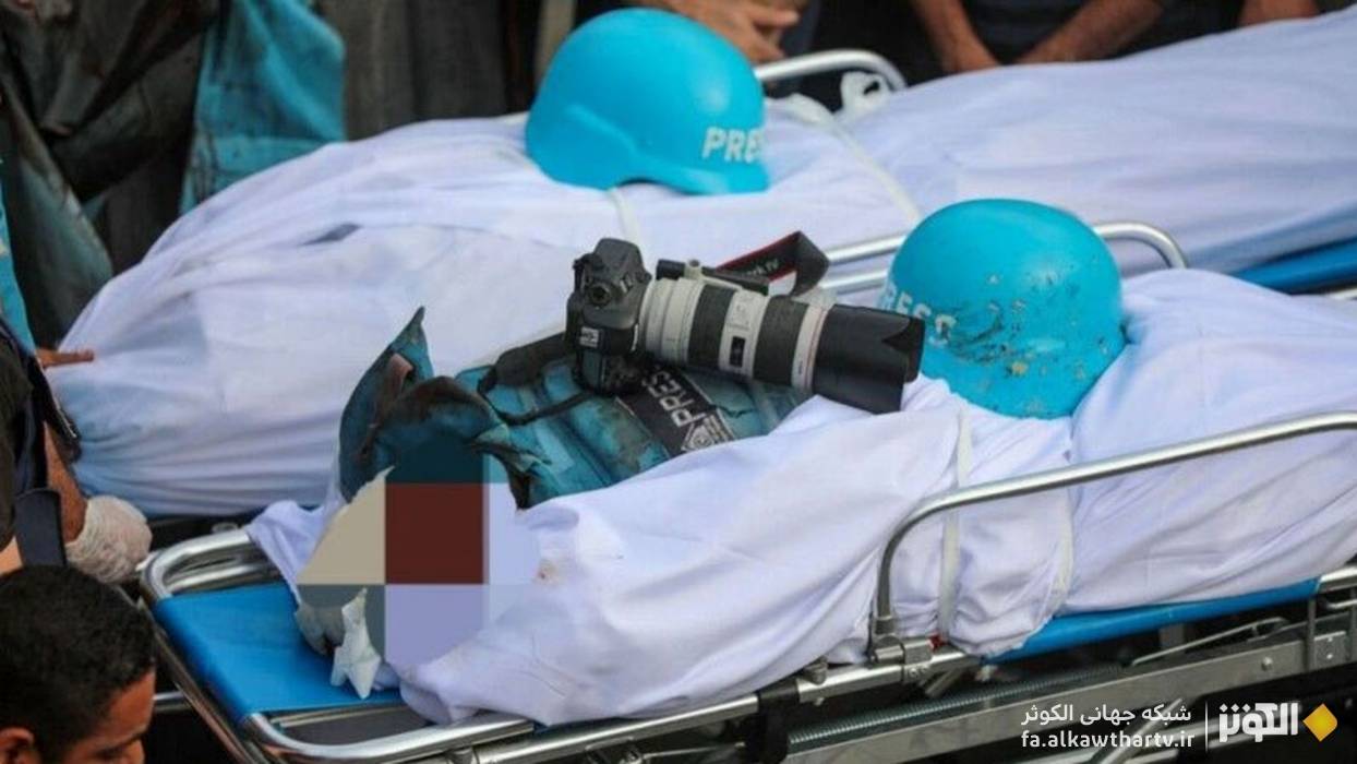جنايت رژيم صهيونيستي؛ شهادت تيم خبري الجزيره در غزه