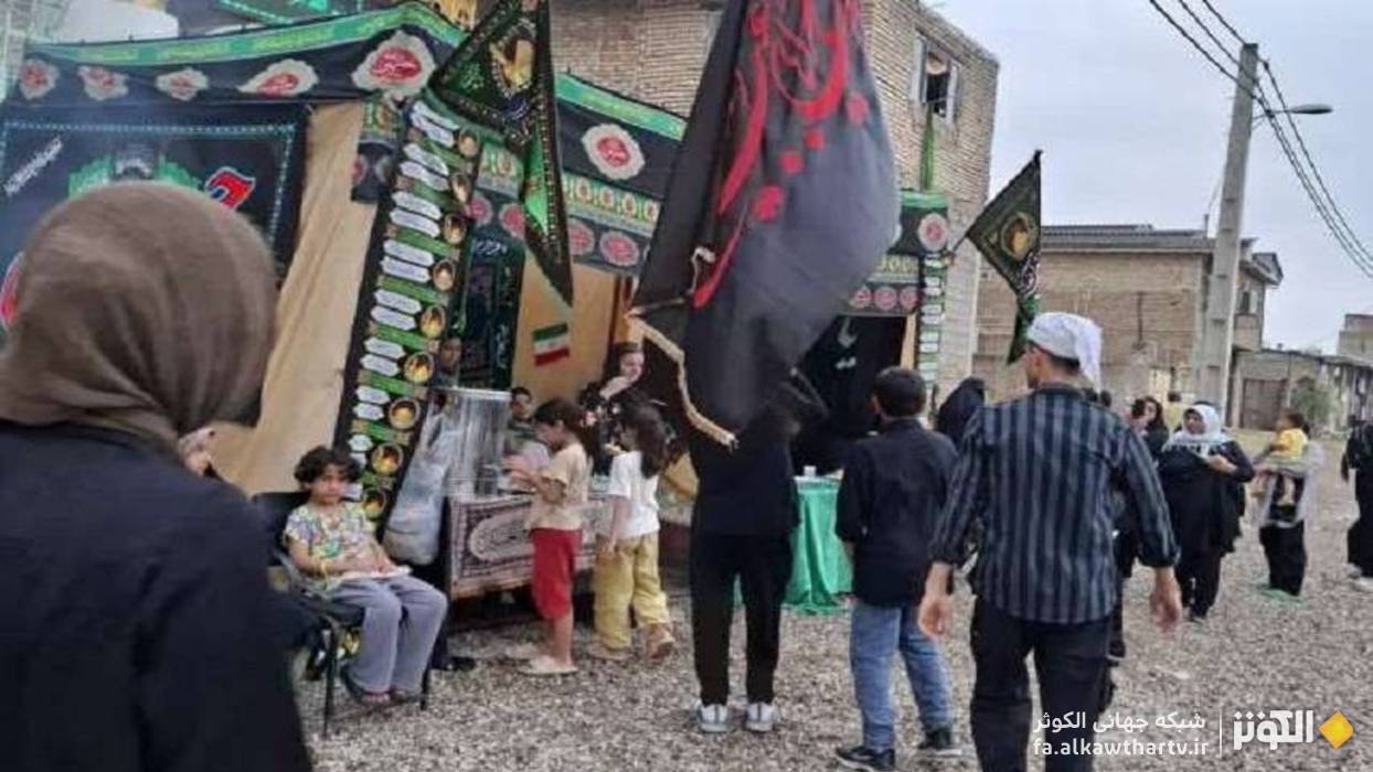 خدمتگزاري خالصانه جوانان گلستاني در مسير زيارتي امام رضا(ع)