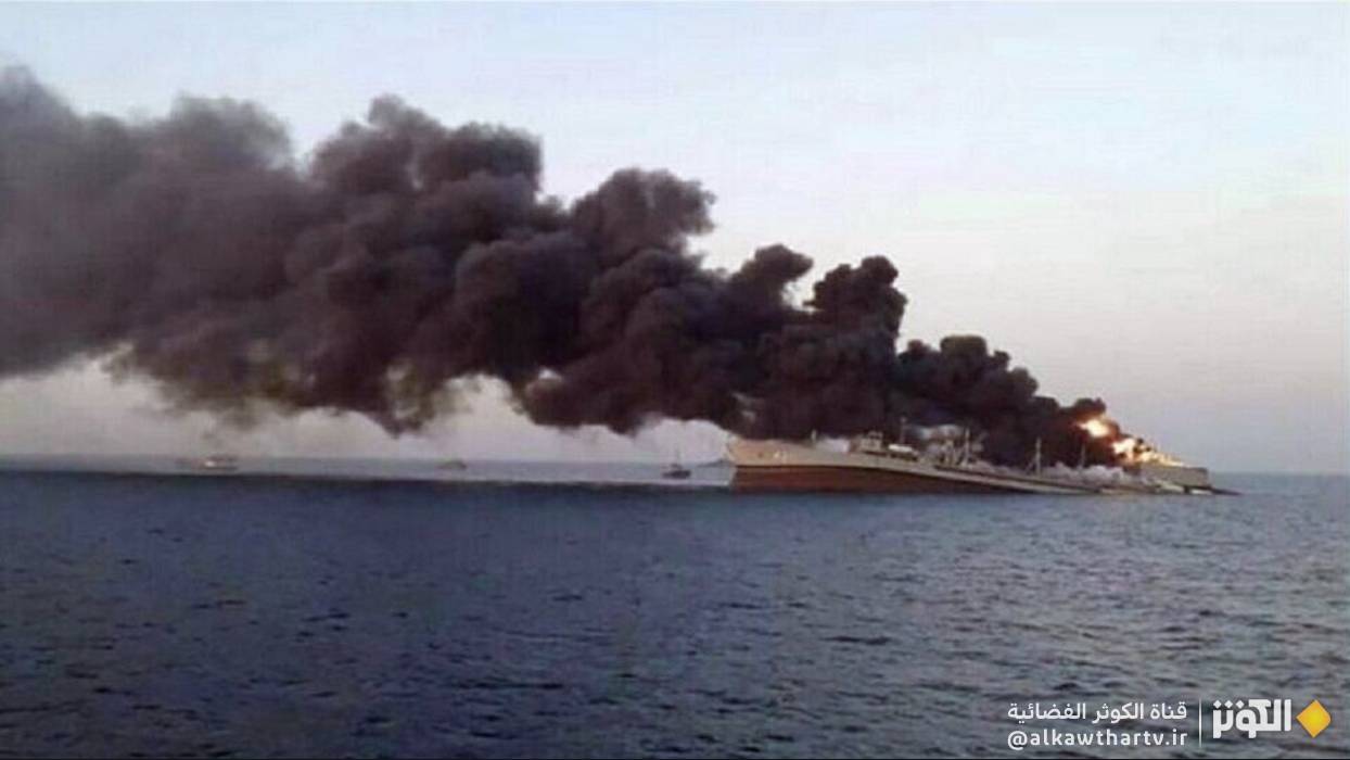 القوات المسلحة اليمنية تستهدف سفينة إسرائيلية في خليج عدن بصاروخ مجنح