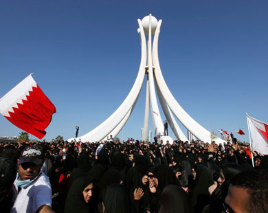 اعلان التظاهرات الثورية المطالبة بالافراج عن الامين في مختلف مناطق البحرين .