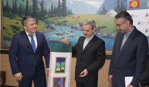 ايران وقرغيزيا تؤكدان ضرورة تعاون بلدان المنطقة في مكافحة الارهاب