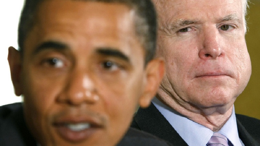 ماكين يهاجم أوباما ويقول أنه أفقد الولايات المتحدة هيبتها