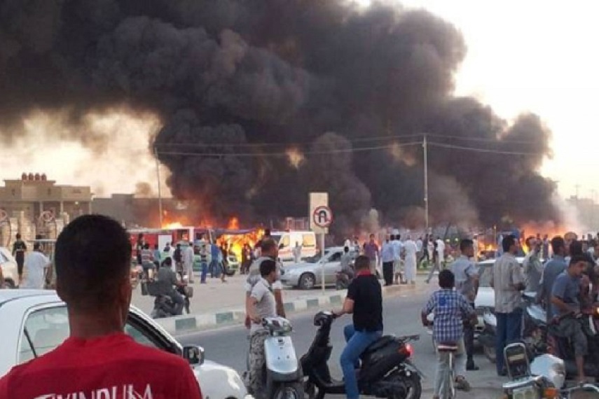 هجوم انتحاري بسيارة مفخخة قرب مدينة الصدر في بغداد