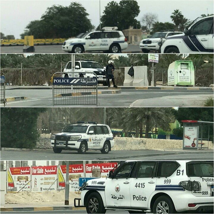 البحرين تغلق المنفذ الوحيد لأهالي الدراز