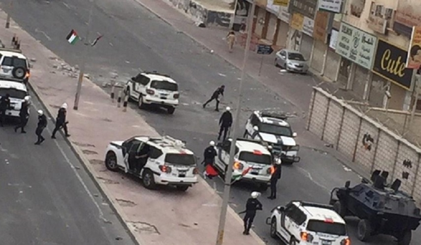 بالصور.. منع اكبر صلاة جمعة لاتباع اهل البيت للاسبوع الخامس والعشرين من قبل النظام البحريني 