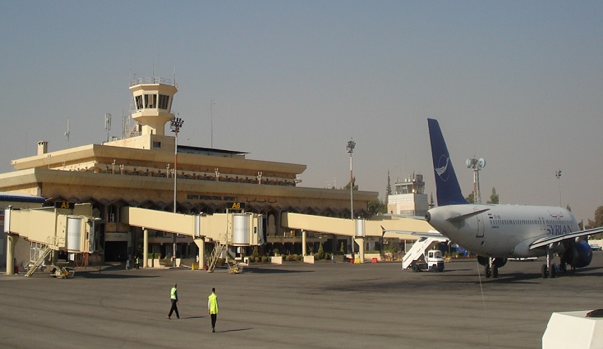 أول طائرة مدنية تهبط في مطار حلب الدولي منذ 4 سنوات
