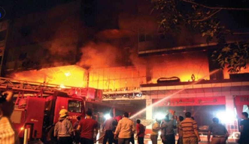 وفاة خمسة زوار ايرانيين اثر حريق بفندق في كربلاء المقدسة