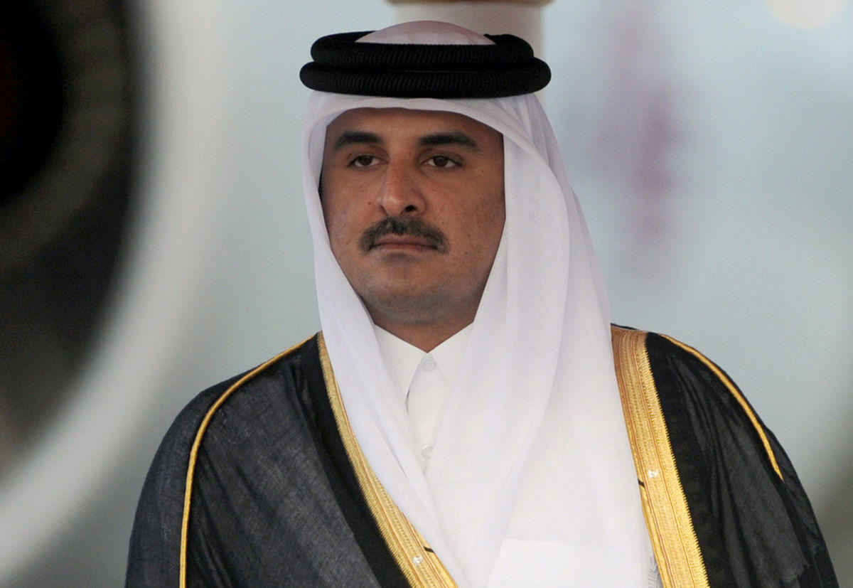  أمير قطر يعزي بوفاة رئيس مجمع تشخيص مصلحة النظام