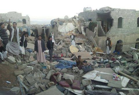  من جديد طلاب المدارس تحت مرمى طيران العدوان في اليمن 