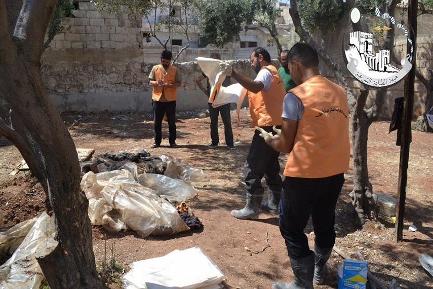 دمشق: العثور على مقبرة جماعية لجنود سوريين في حلب
