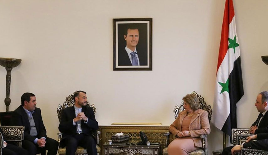 رئيسة البرلمان السوري: شعبنا لن ينسى دعم ايران في محاربة الإرهاب