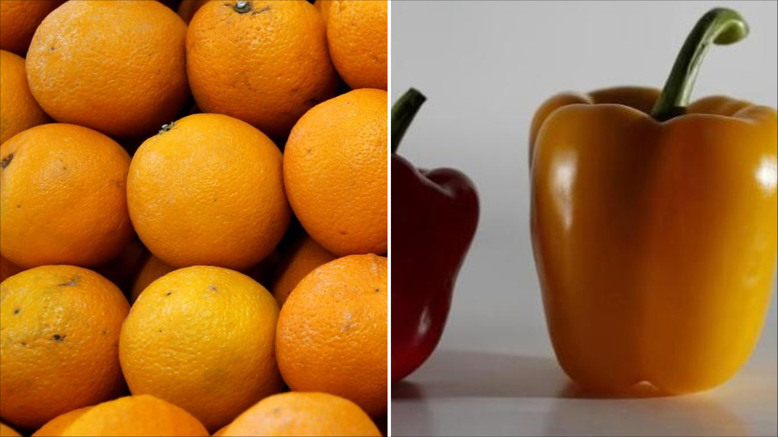 البرتقال والفلفل الحلو يخفضان خطر سرطان الرئة 