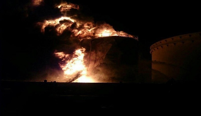 اخماد حريق إندلع في مصفاة طهران دون خسائر بشرية
