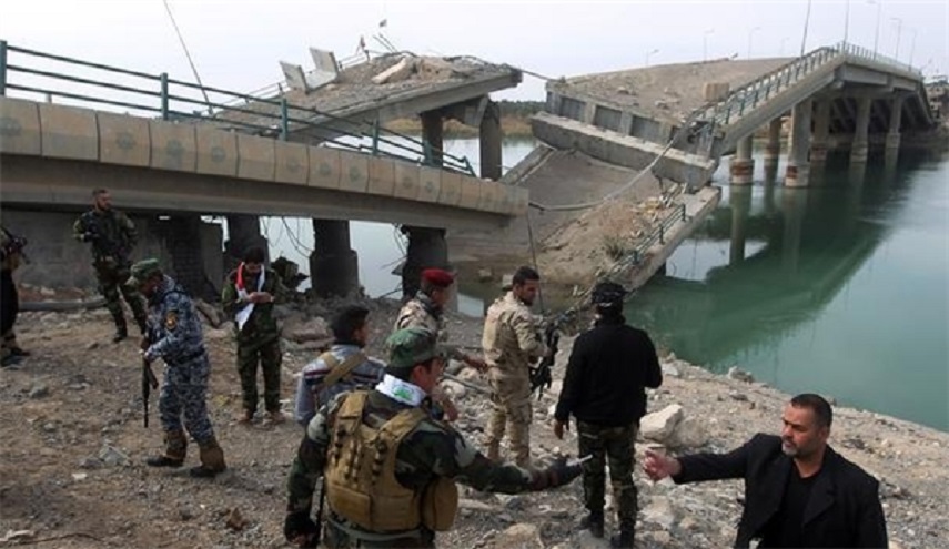  امريكا تهدم الجسور دعما لداعش في الموصل