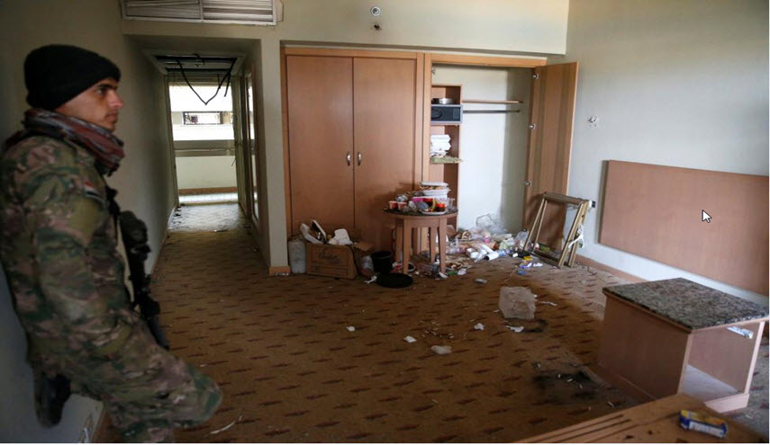 عکس .. هتل 5 ستاره موصل پس از خروج داعش