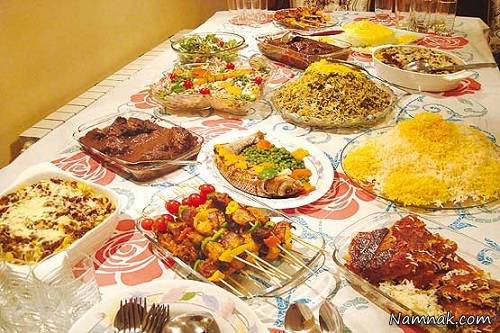 المطبخ الايراني غني بتنوعه و تفننه