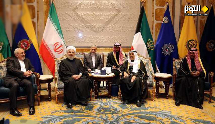الرئيس روحاني وامير الكويت يؤكدان على التنسيق لأمن واستقرار المنطقة